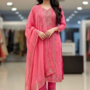 প্রিমিয়াম জরজেট থ্রি পিস