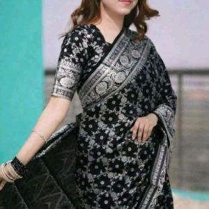 প্রিমিয়াম কাঞ্জি কাতান শাড়ি