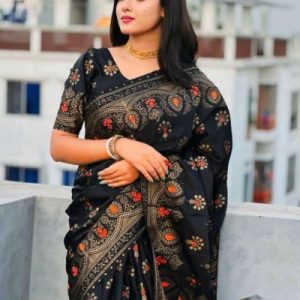 জাপানি সিল্ক শাড়ি